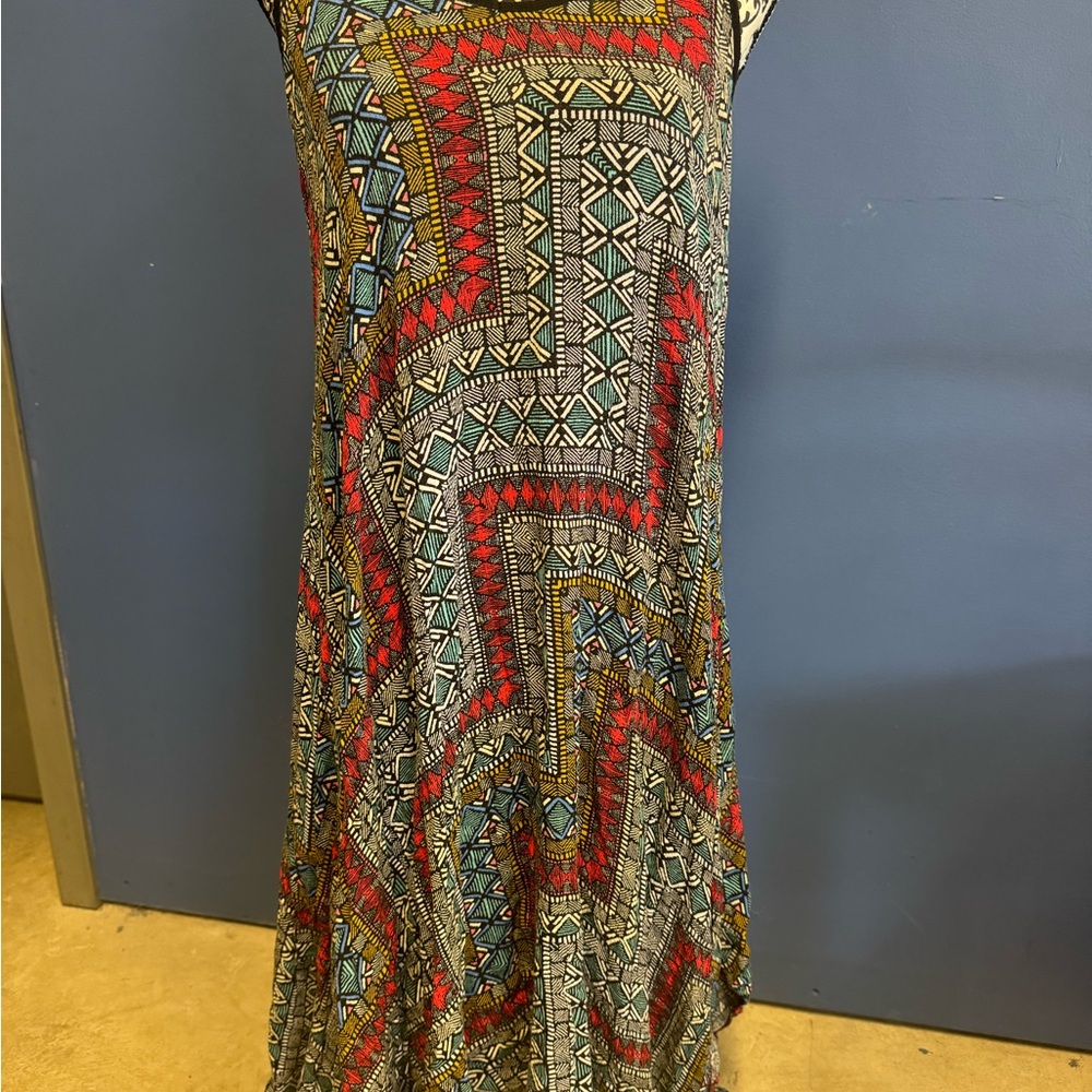 Rue21 Multicolor Geometric Maxi Dress